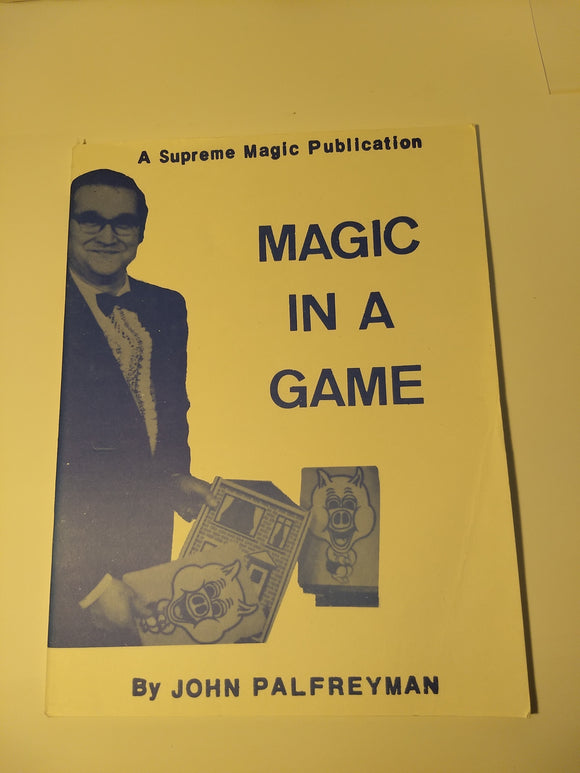 John Palfreyman - Magic in a Game