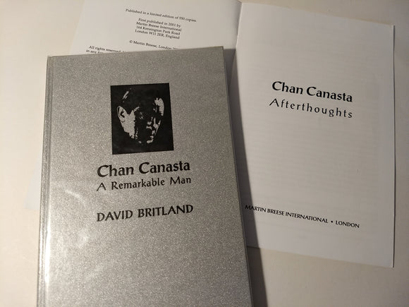 David Britland - Chan Canasta - A Remarkable Man - with supplements