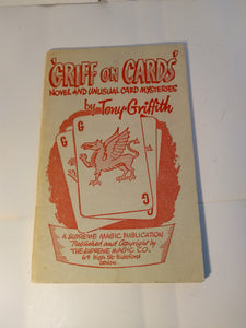 Tony Griffith - Griff on Cards
