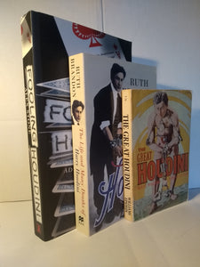 Three books on Houdini: Fooling Houdini, The Great Houdini,  The Life and many deaths of Houdioni - Alex Stone; Williams & Epstein; Ruth Brandon