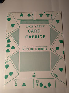 Jack Yates' Card Caprice - Jack Yates with  Ken de Courcy(ed)