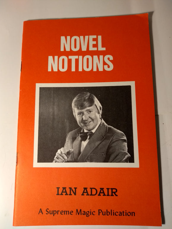 Ian Adair - Novel Notions