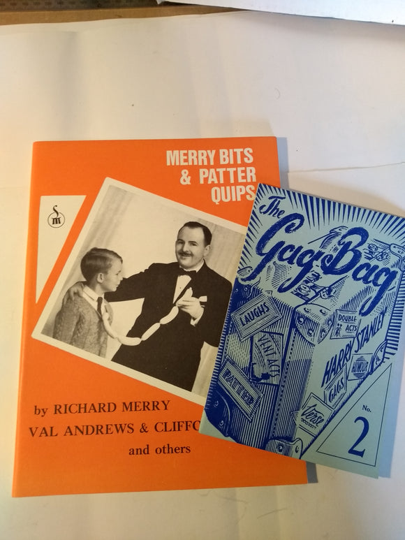 Merry Bits and Paper Quips PLUS harry Stanley's Gag Bag No 2. - Richard Merry, Val Andrews, Clifford Davies, Harry Stanley