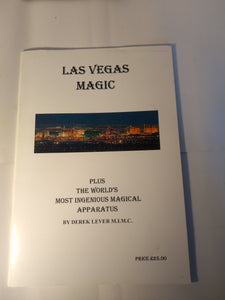 Derek Lever - Las Vegas Magic plus The World's most ingeneous magical apparatus