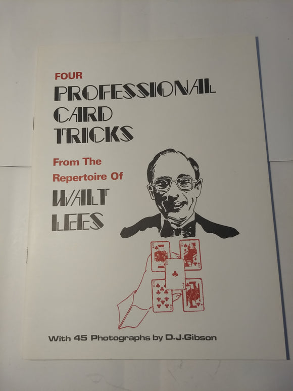 Walt Lees - Four Professional Card tricks