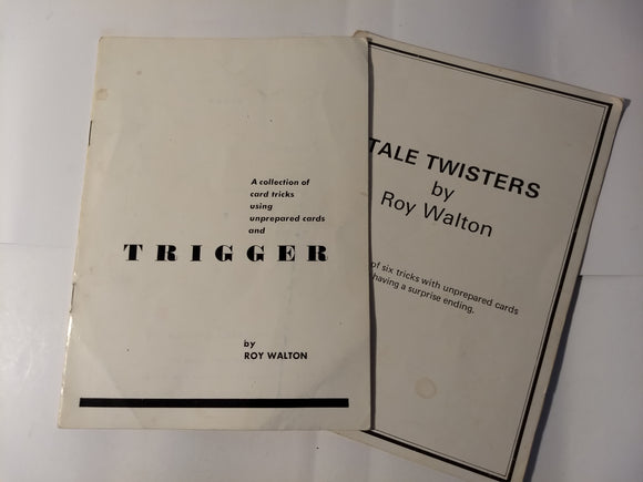 Roy Walton - Trigger PLUS Tale Twisters - tricks with unprepared cards