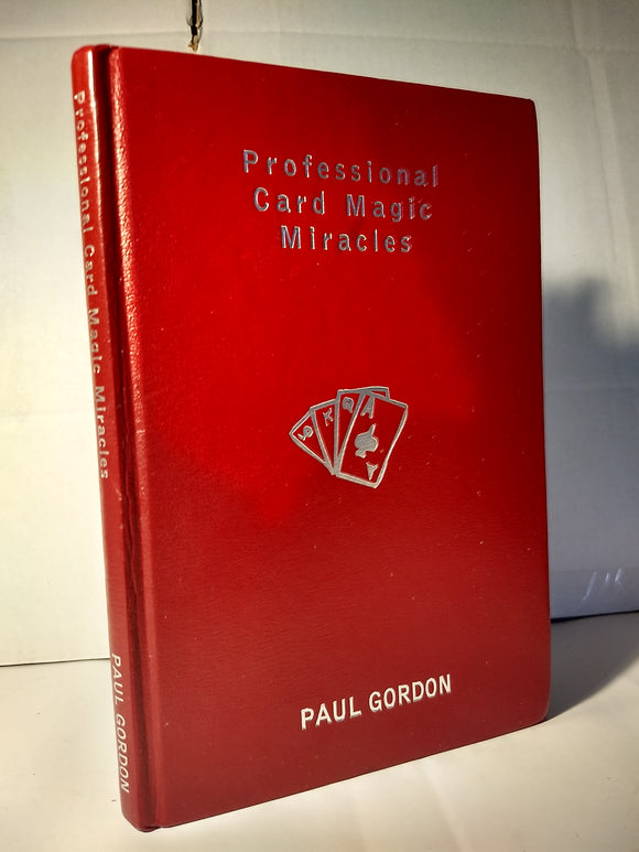 Paul Gordon - Professional Card Magic Miracles - SIGNED