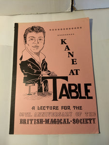 Peter Kane - Kane at Table - Lecture