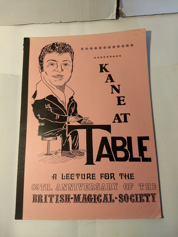 Peter Kane - Kane at Table - Lecture