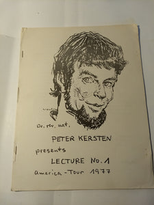 Peter Kersten - Lecture No 1