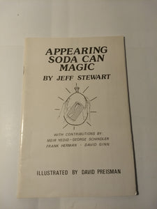 Jeff Stewart - Appearing Soda Can Magic