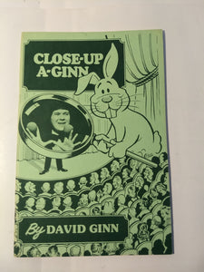 David Ginn - Close-up A-Ginn