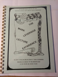 Mark Leveridge - The Mark Leveridge Lecture Experience