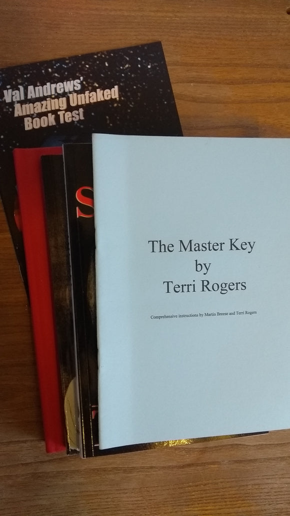 Terri Rogers - Master Key book test plus free Val Andews unfaked book test - Last one ever